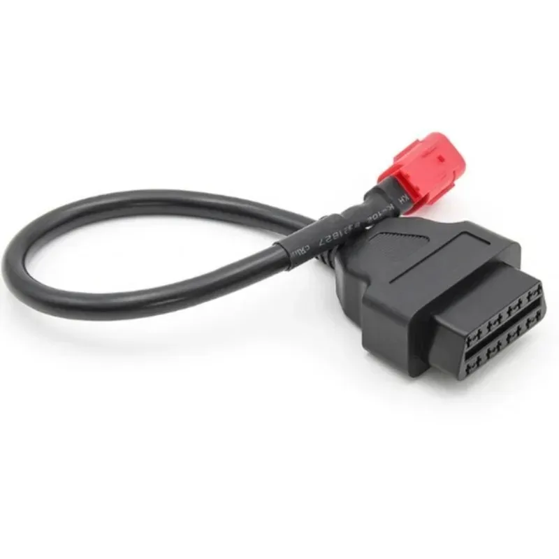 

New 6 To 16 Pin for Motorcycle OBD Adaptors OBD2 Diagnostic Cable Extension Connector