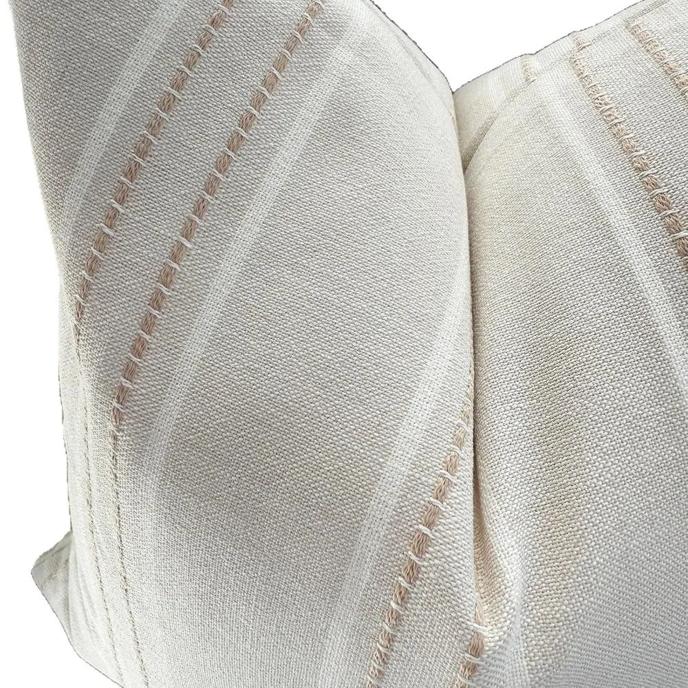 New Striped Pattern Cushion Covers Bohemian Square Throw Pillow Covers Linen 18x18 12x20in Decorative Pillowcase Home Decor