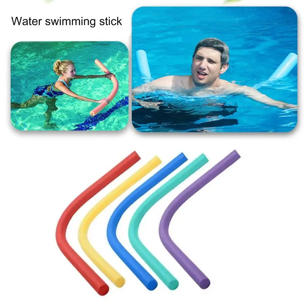 Piscina Espuma Macarrão Float Aid, Swim Ring, Flutuabilidade Vara, Útil para Crianças e Adultos, Acessórios de piscina