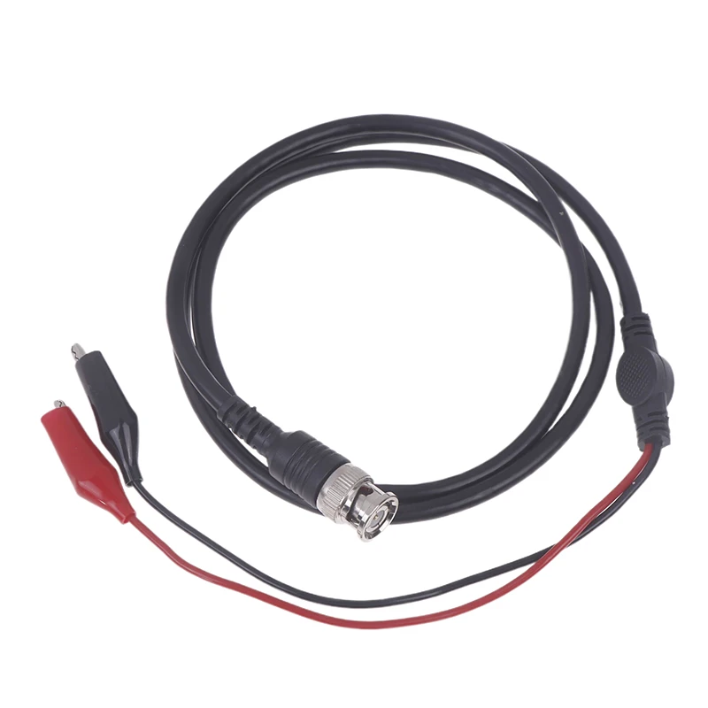 

Oscilloscope Test Probe Lead Cable BNC Male Plug Q9 To Dual Clip 1m Oscilloscope Test Cable Oscilloscope Probe Test Cable
