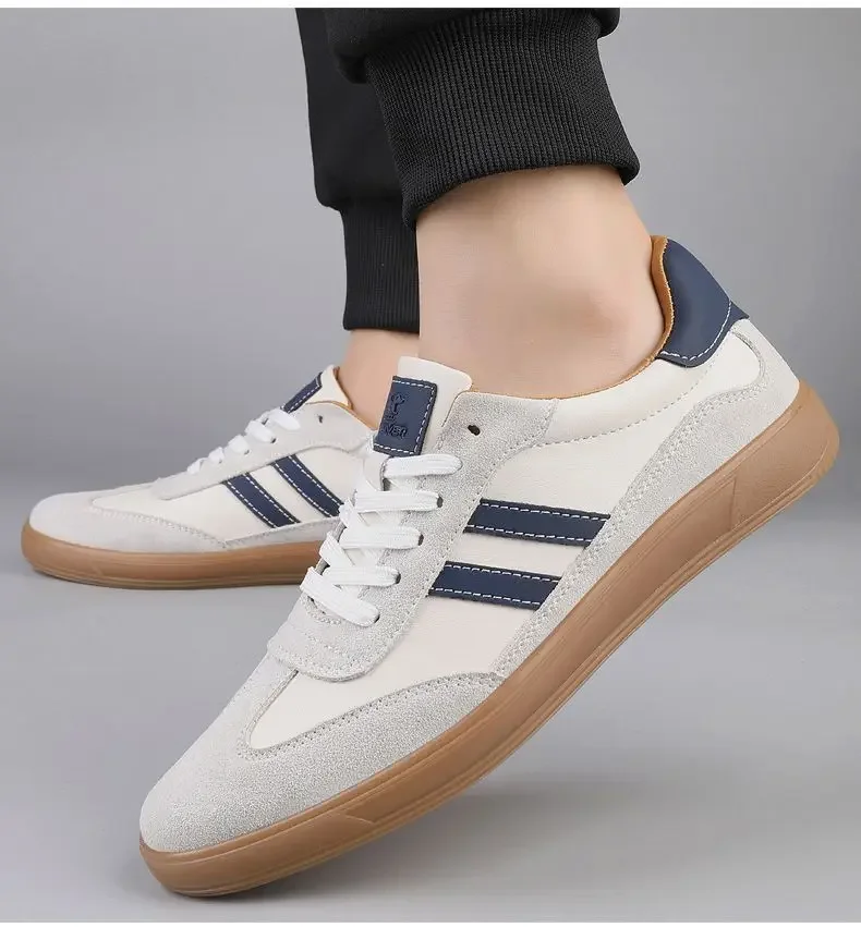 Klassische Designer-Schuhe für Herren, flache Turnschuhe, hochwertige Freizeit-Sportschuhe, Herren-Trainer, rutschfeste Herren-Skateboard-Schuhe für den Außenbereich – Detail 21