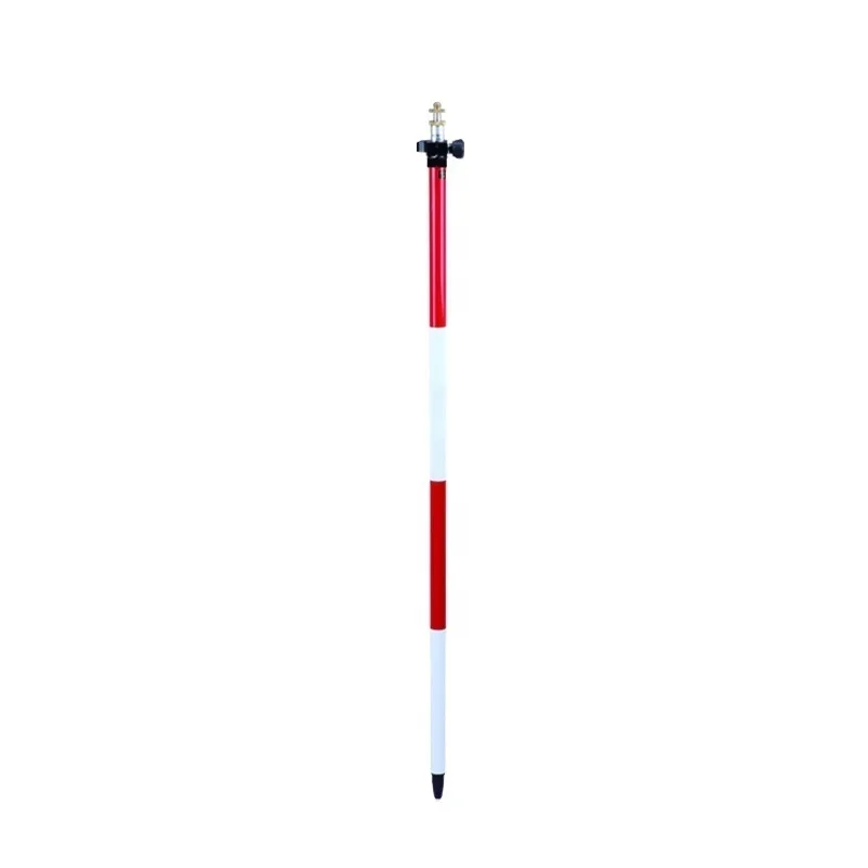 Hot Sale Land Surveying Accessories 2.6M 3.6M 4.6M Telescopic Prism Poles For Total Station