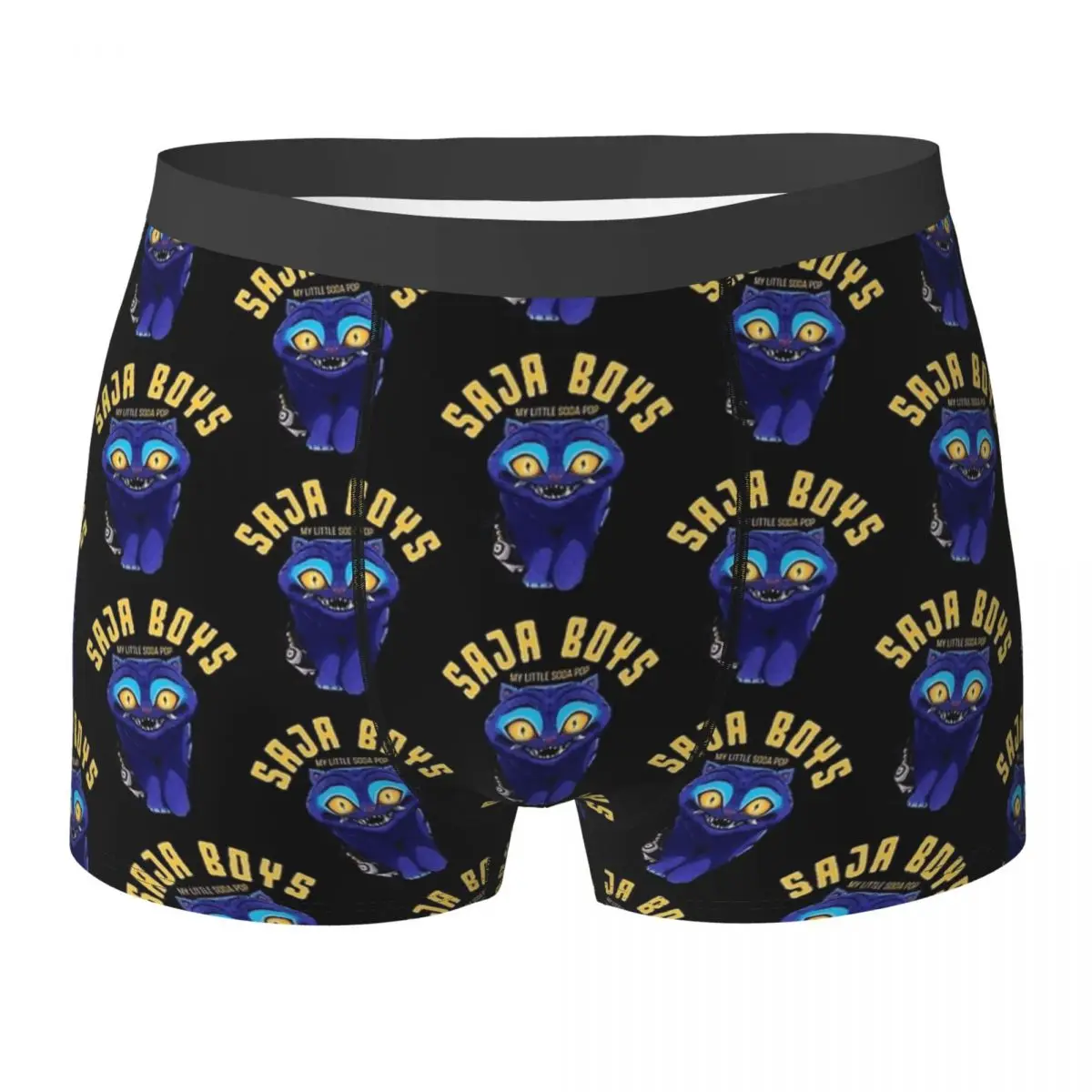 

Huntrix Vintage Film Kpop Funny Cat Underwear Men Shorts Briefs Comfortable Boxershorts High Quality Print Large Size Underpants
