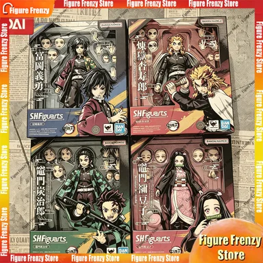 

Специальное предложение: Новые оригинальные фигурки Bandai S.H.Figuarts Demon Slayer (Клинок, рассекающий демонов) Камадо Танджиро и Камадо Незуко, в наличии, аниме-фигурки для рабочего стола.