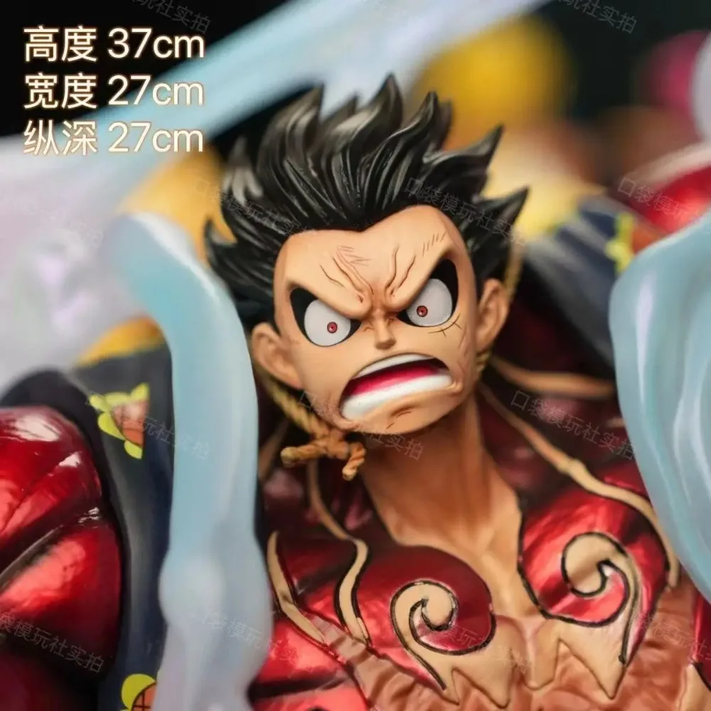 

Коллекционная фигурка Monkey D. Luffy Gear Fourth Dream JT, 38 см, ПВХ, аниме-статуэтка GK, статичная модель, декор для стола, подарок