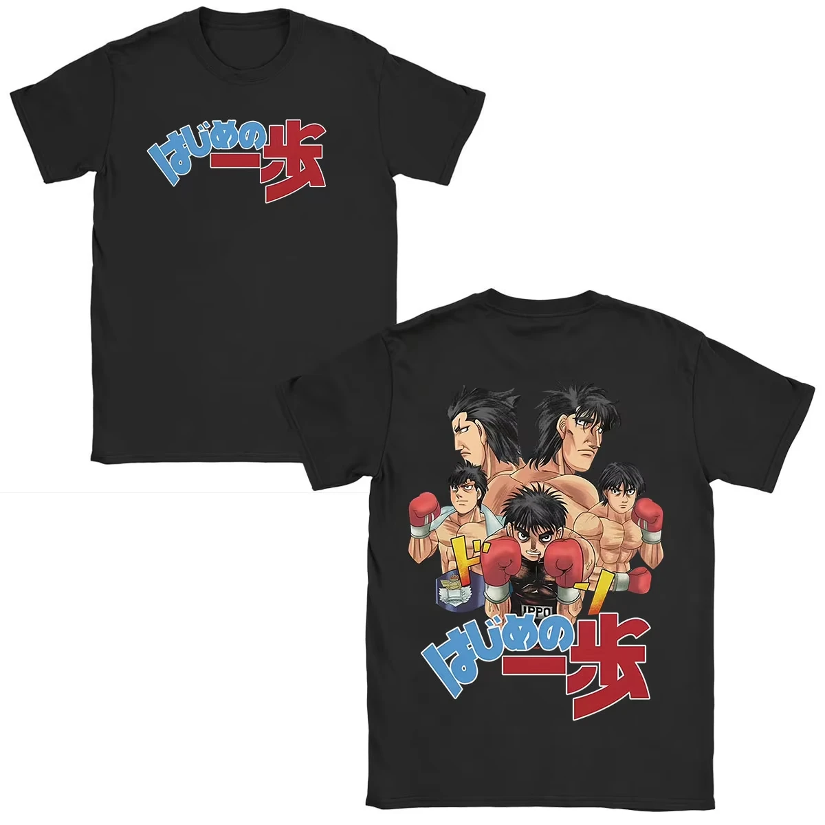 Hajime No Ippo Kamogawa Boxing Gym Unisex Loose Fashion Short Sleeve Comfortable Fashion Women And Men T-Shirt