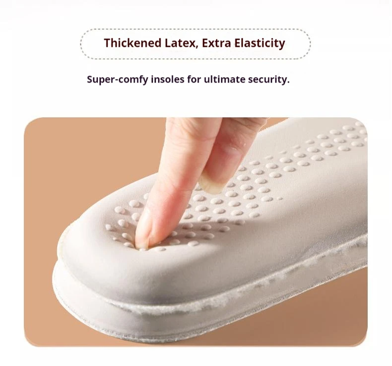 Unisex-Latex-Lammwoll-Einlegesohlen, Baumwollschuhe, Winter-Wärme-Einlegesohlen, weiche Schuhsohle, dicke, plüschige, stoßdämpfende Schuhpolster, 1 Paar. – Detail 11