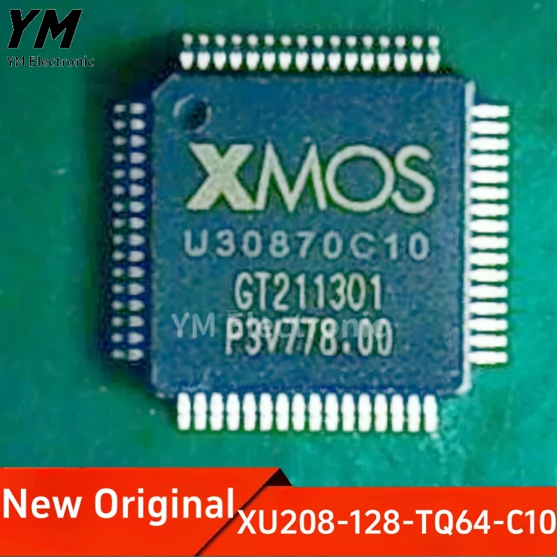 

New Original XU208-128-TQ64-C10 TQFP64 U30870C10 32-bit 8-core MCU microcontroller