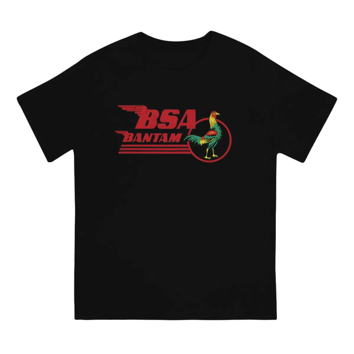 The Bantam Men T Shirts BSA Novelty Tee Shirt Short Sleeve Round Collar T-Shirts Pure Cotton Gift Idea Clothes