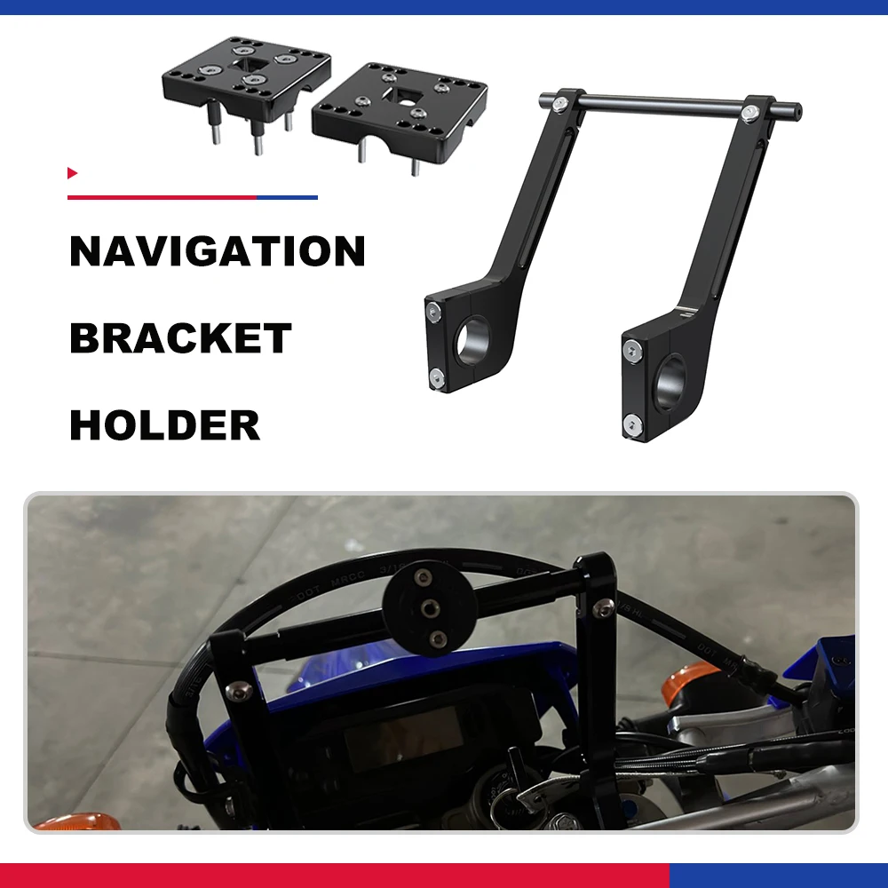 

For F2R Laba7 Roadbook Mounting Arms Kit For Husqvarna GasGas Beta Husaberg Honda Yamaha MX Roadbook Navigation Brackets Holder