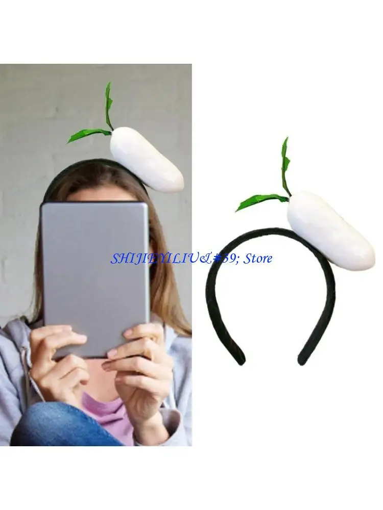 

E21F Autumn and Winter Hairbands Funny Hair Hoop Fashion Personality Women Headdress for Daily Use and Party