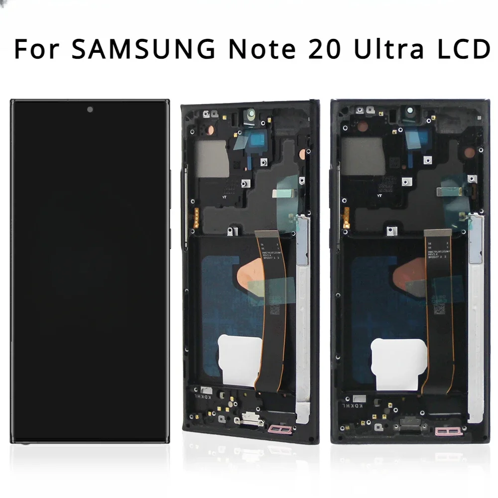 

6.9''Note 20 Ultra For Samsung For Ori Note20U N985 N985F N985U LCD Display Touch Screen Digitizer Assembly Replacement