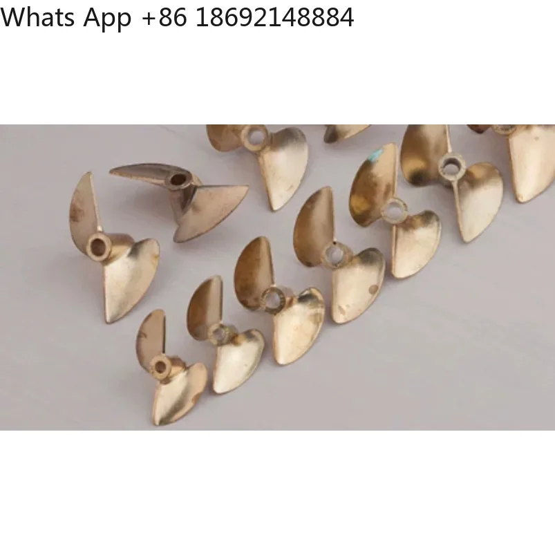 

Brushless electric ship model 2-blade propeller 3.18/4/4.76mm copper propeller