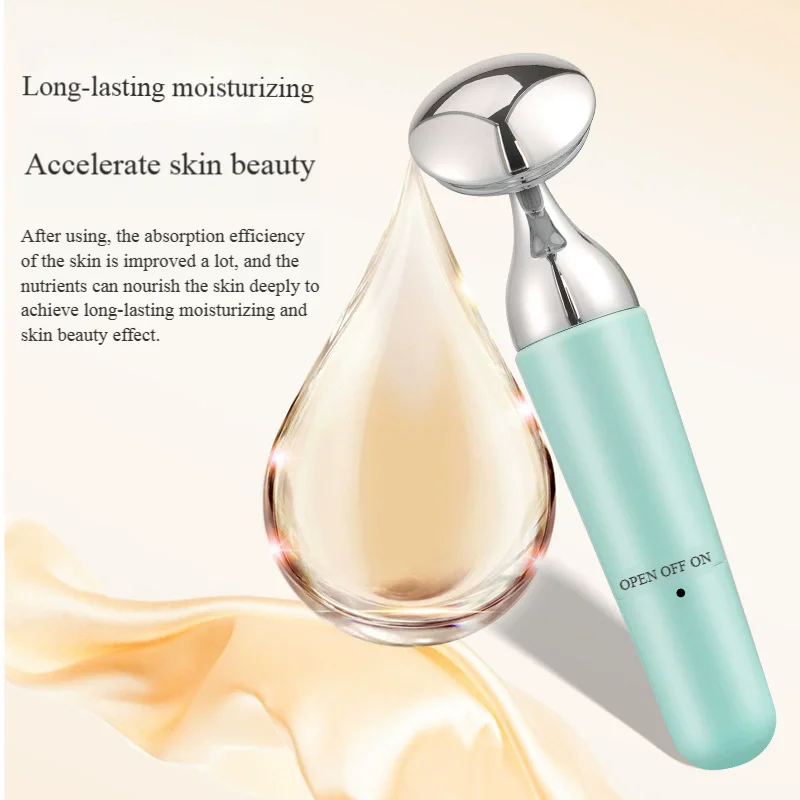 جهاز تنظيف الوجه الكهربائي 3 في 1 أداة العناية بالبشرة لتنظيف المسام العميقة، مدلك EMS قابل لإعادة الشحن والمحمول #6