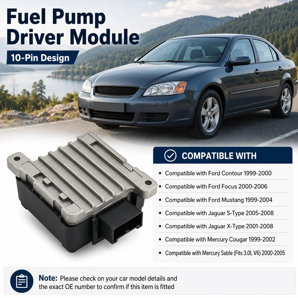 For Mercury Cougar Sable Ford Contour Focus Mustang Jaguar S-Type X-Type Fuel Pump Driver Module 3F1Z9D372AA 601-005 FD1001