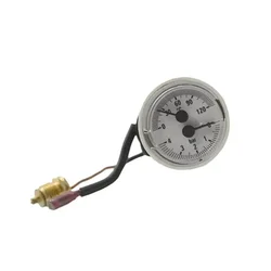 Wall Mounted Boiler Water Tank Thermometer Pressure Gauge Temperature and Pressure Integrated Meter