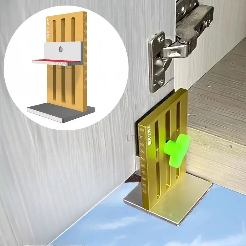 

Быстрозажимное приспособление, специальное для напольной двери шкафа, передняя панель, 10-100 мм, регулируемый деревообрабатывающий крепежный зажим для скрытой установки дверей