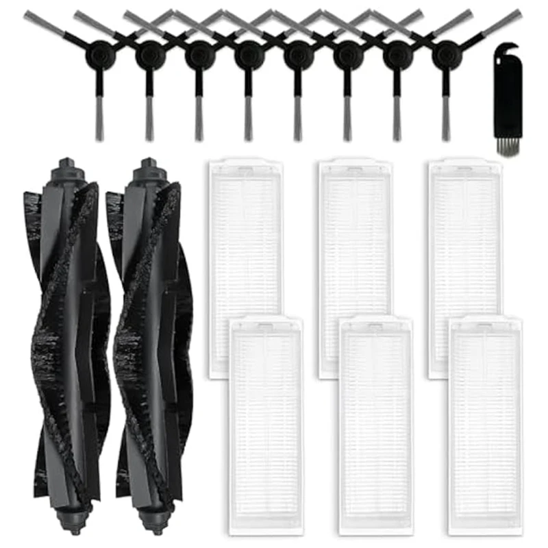 Spazzole principali di ricambio spazzole principali per aspirapolvere Robot WYZE accessori WVCR200S