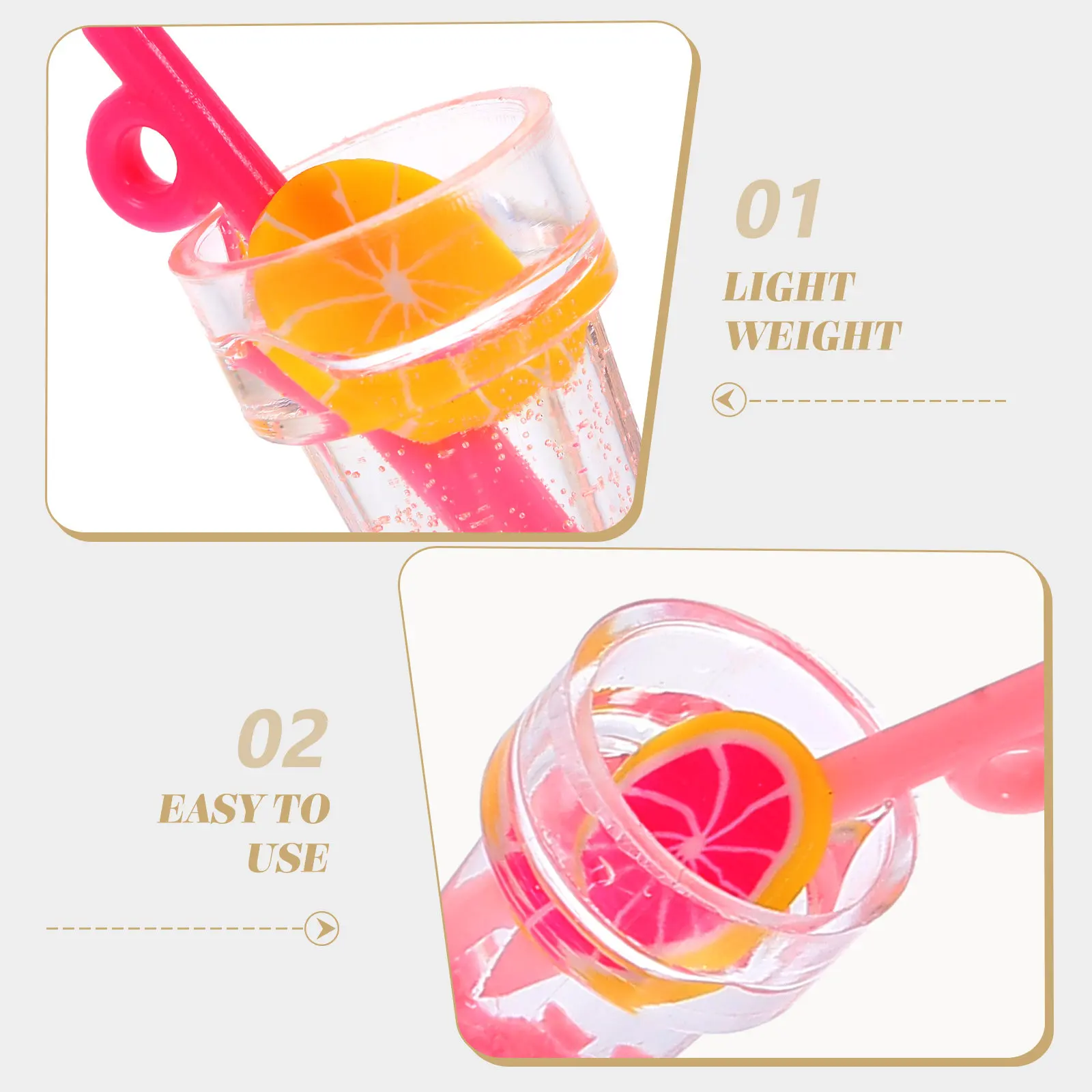 30Pcs Night Glow Fruit Drink Cup Charms Resin Miniature DIY Phone Shell Decoration Unique Small Drink Cup Ornaments view 4