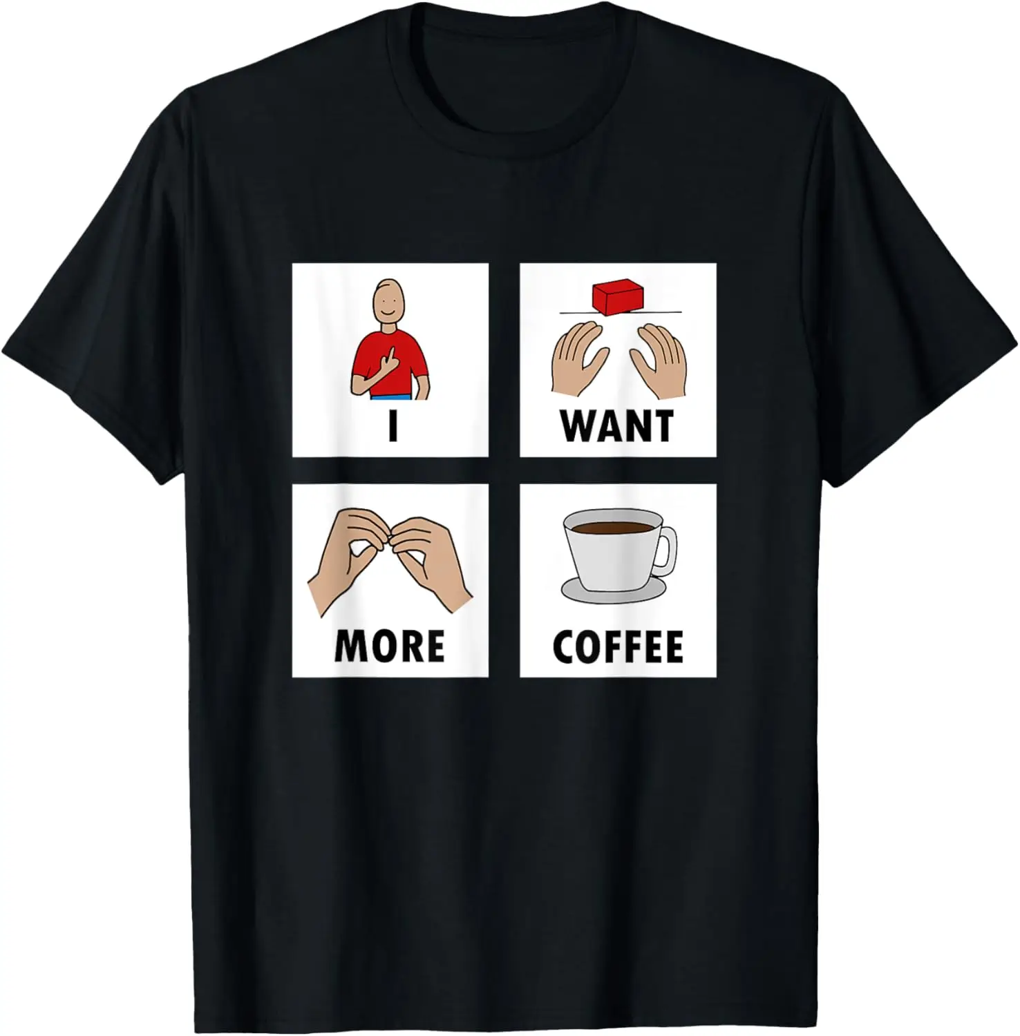 もっとコーヒーが欲しい AAC Tシャツ