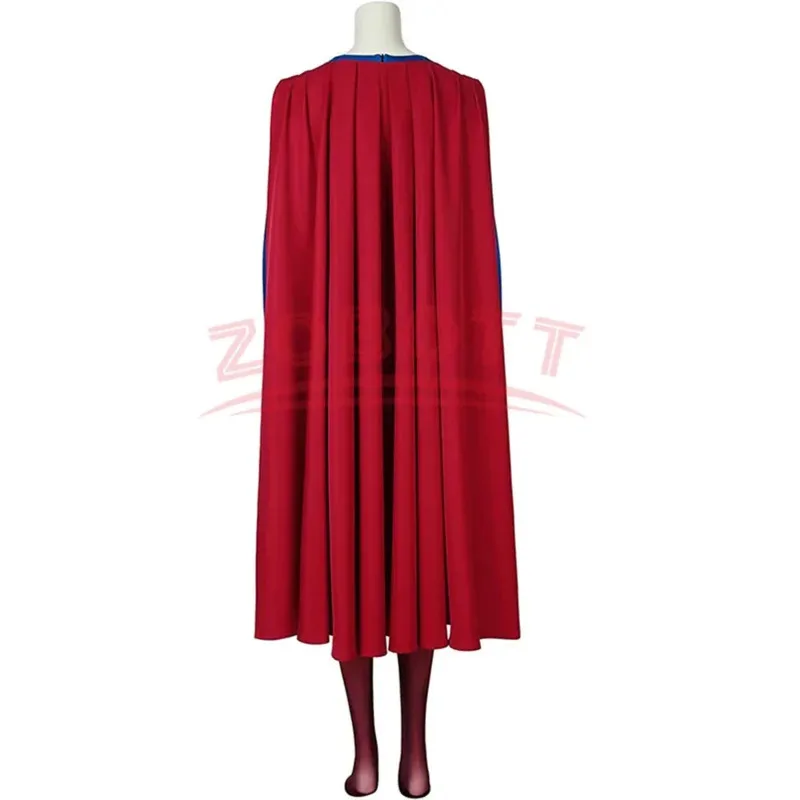 OP01 خارقة تأثيري الأزرق ارتداءها SuperWomen Zentai ازياء Womloak SuperGirl كوس بذلة السروال القصير ملابس الكبار دور 6Gd @!