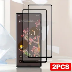 2Pcs  Anti-drop Screen Protector for Google Pixel 8 Pro 4 5 6A Glass Screen Protector for Google Pixel 2 3XL 7 3A Glass