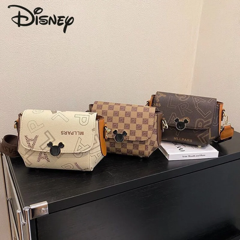 Disney Mickey New Women\'s Bag Fashion Large Capacity Women\'s Shoulder Bag Casual Versatile Multi Functional Crossbody Bag