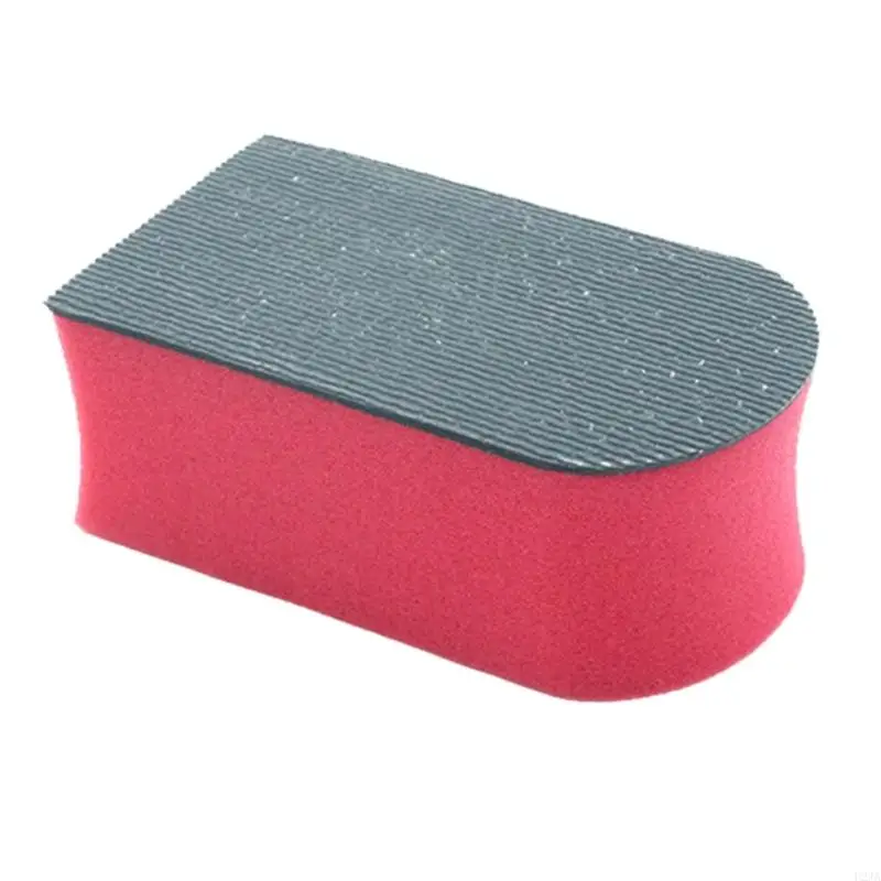 U2JA Car Detailing Pad Reusable Cleaning Sponge Wax Polish Pad Scrubber Decontamination Sponge Block Cleaner Car Clay Bar Pad