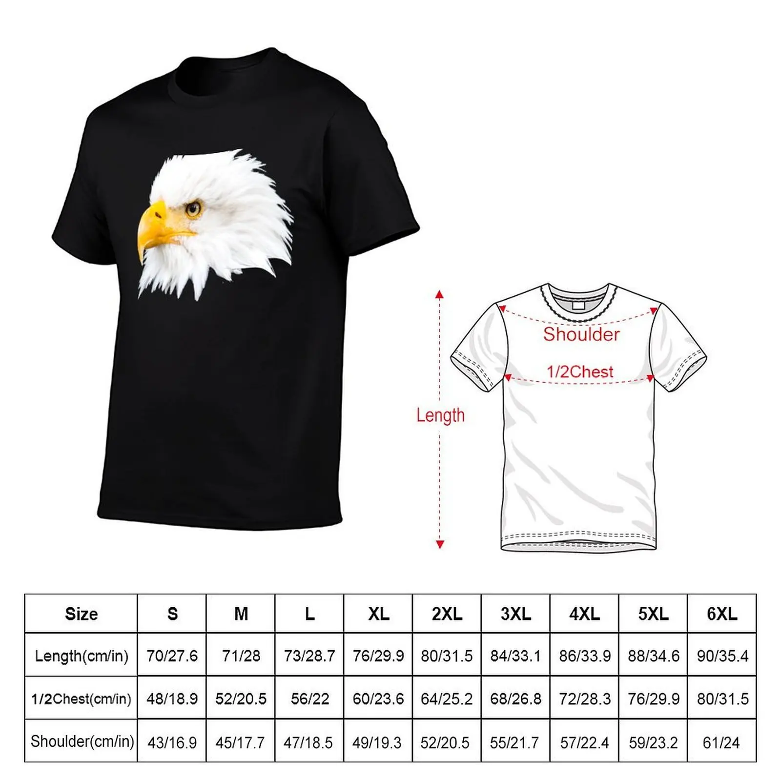 Bald eagle T-Shirt graphic t shirts luxury t-shirt mens white t shirts