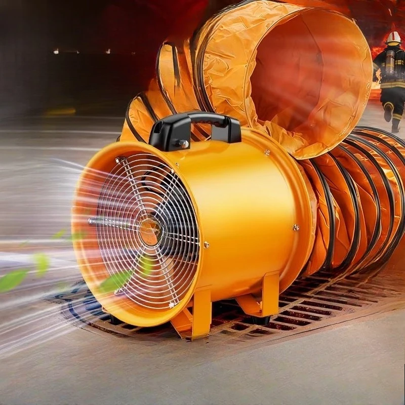 

Portable Axial Fan Mobile Exhaust Ventilation Fan