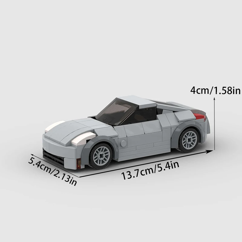 Model do składania z klocków MOC, super samochód sportowy, zabawka, model samochodu DIY, kolekcjonerski element dekoracji domu, prezent urodzinowy