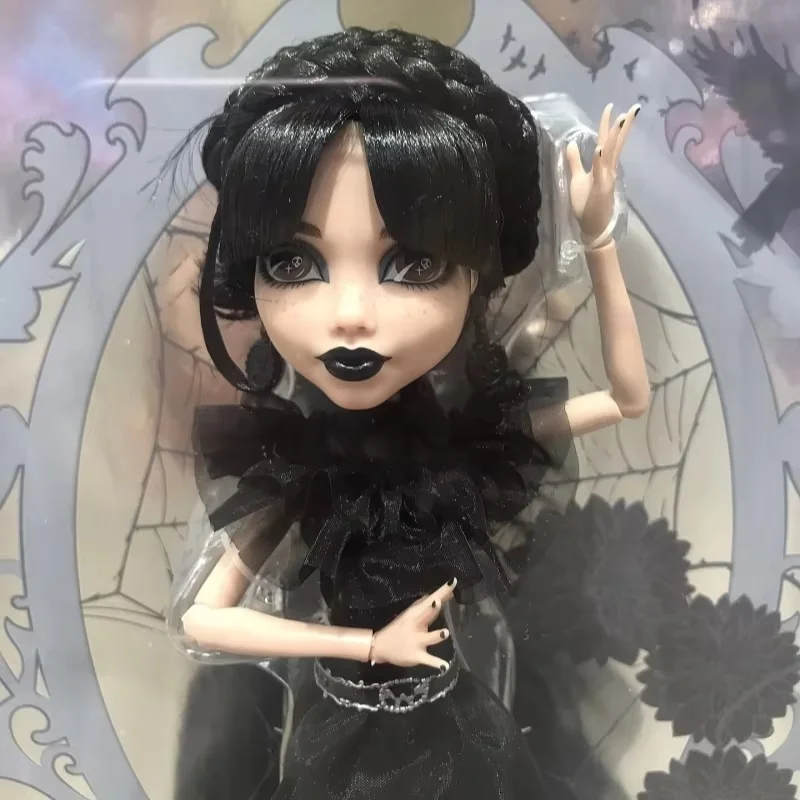 Hot Sale Genuine Mattel X Monster High Raven Dance Wednesday Doll In Inspired By Dance Scene Premium Accessories With Doll Stand