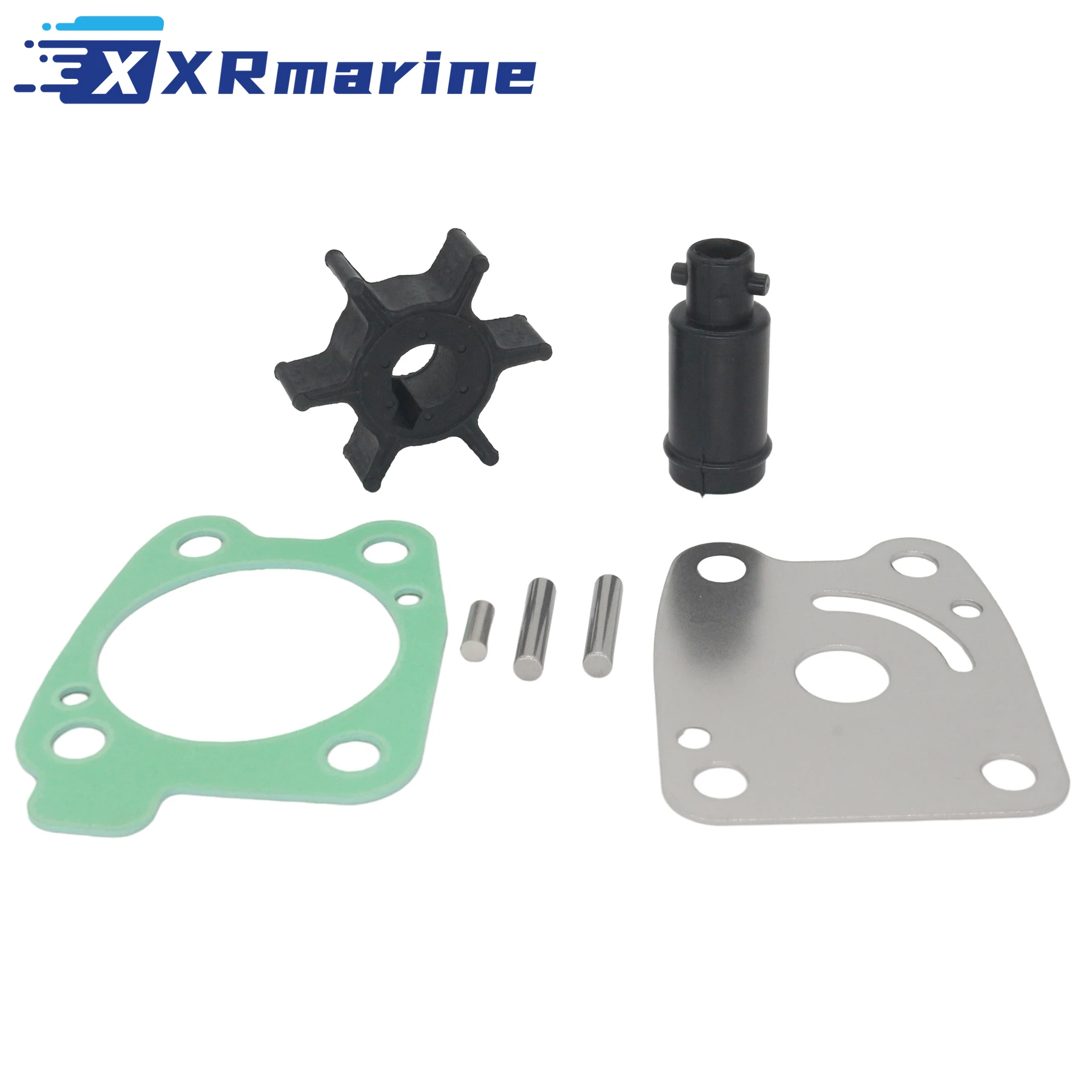 6EE-W0078 Fits for Yamaha 4 Stroke 4hp 5hp 6hp Outboard Water Pump Impeller Repair Kit 6EE-W0078-01 6EE-W0078-00 6BX-WG078-00