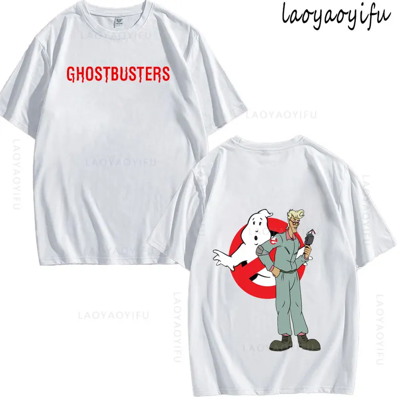 

Ghost Busters Theme 100%Cotton Summer Fashion Men O-Neck T-Shirt Hipster Male Tees Streetwear Tops Unique Hipster Short Sleev