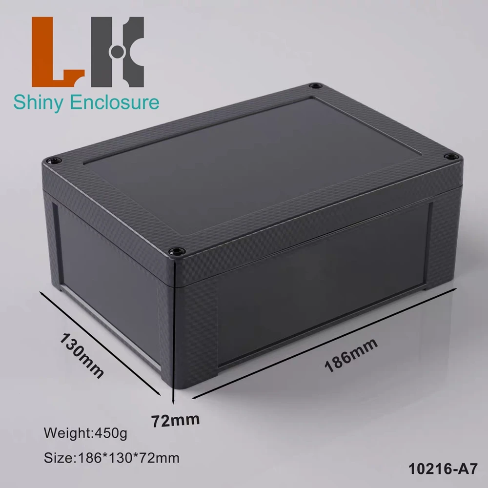 186x130x72mm DIY Electronic Box Junction Housing Project Box Waterproof Power Supply Instrument Case IP68 Abs Plastic Box