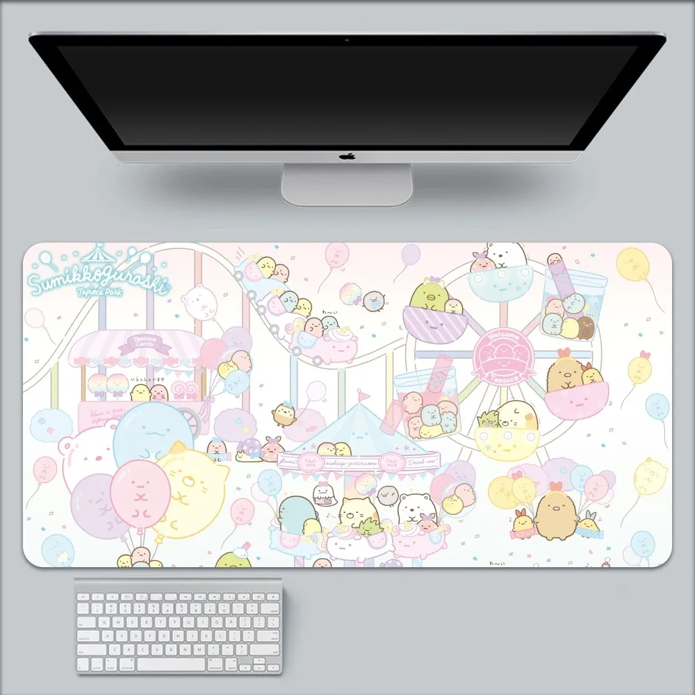 Sumikko Gurashi MINISO Mouse Pad Large Gaming Compute Gamer PC Keyboard Mouses Mat