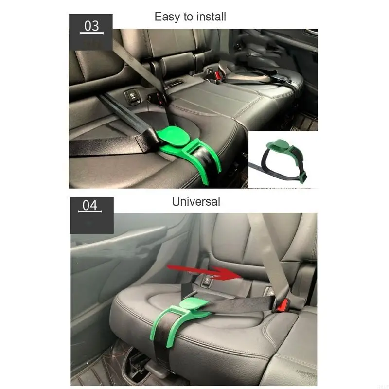 

581F Pregnancy Bump Strap for Seat Belt Adjuster Maternity Mini Belt Protect Abdomen Safety for Pregnant Moms Belly