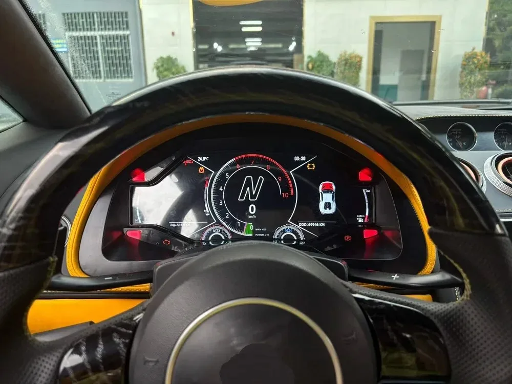 Car Digital Cluster Screen LCD Panel For Lamborghini Gallardo 2003 - 2013 Virtual  Cockpit Speed Meter Car Dashboard Instrument