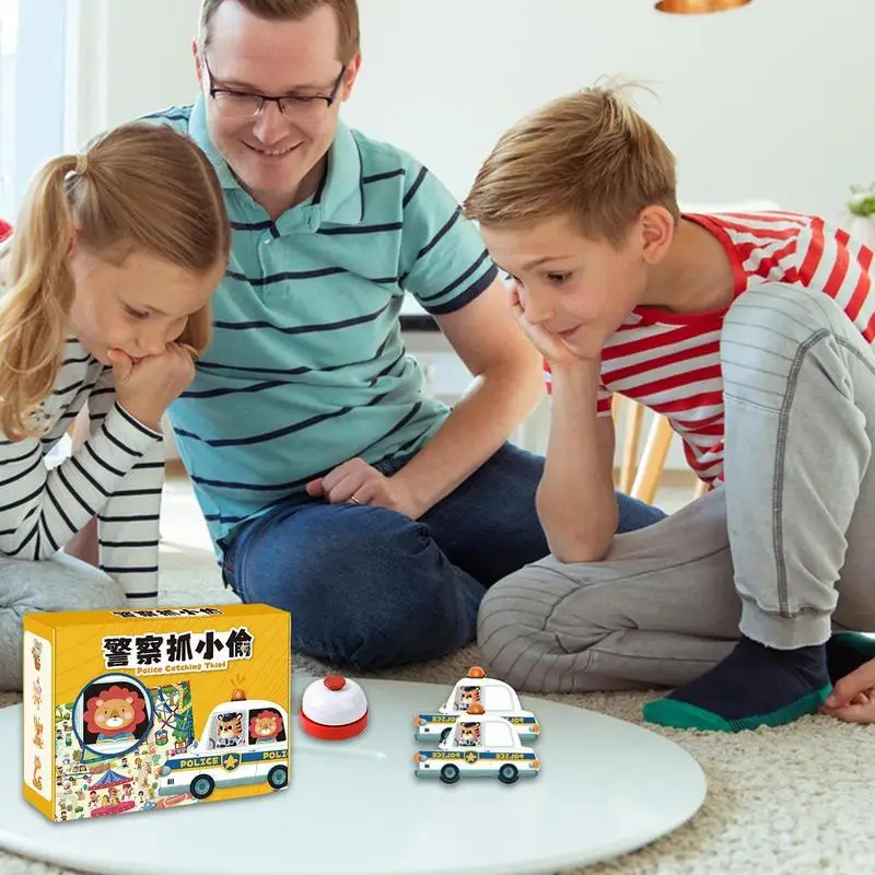 

Board Games Family Night Board Game Thief Catching Learning Toys Educational Toys Two-Player Puzzle Fine Motor Skills