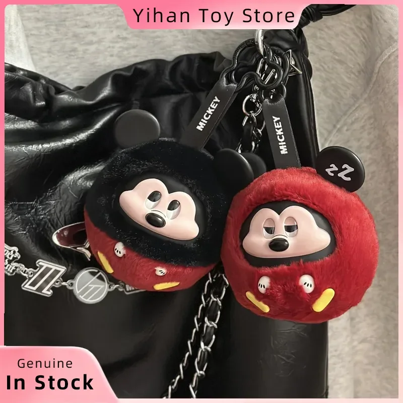 

【Новинка】Микки Fun Crash Series слепая коробка кулон брелок Микки Маус загадочная коробка виниловая плюшевая коробка-сюрприз экш-фигурка игрушка в подарок