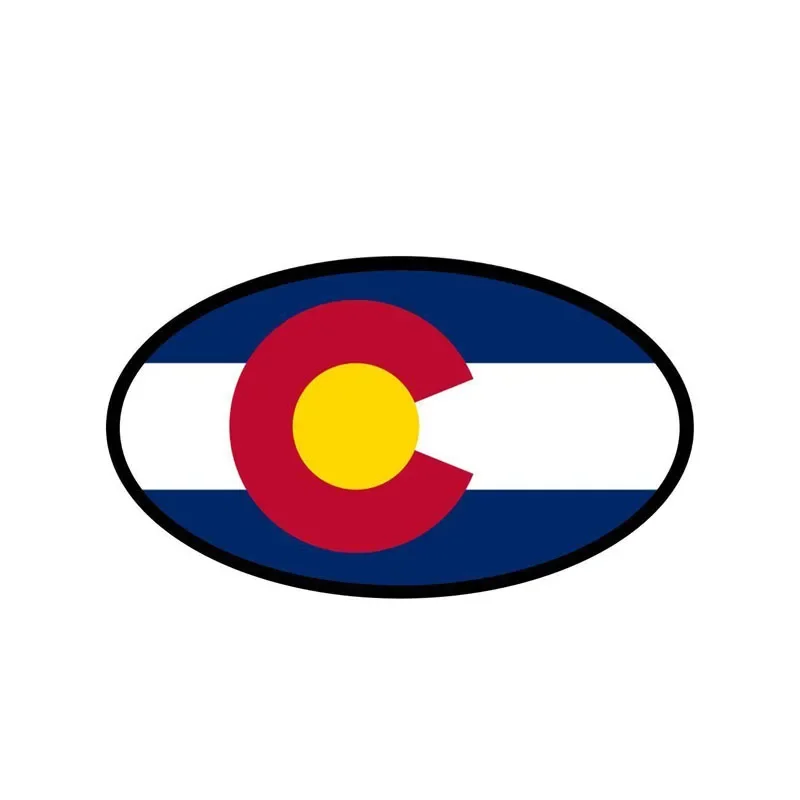 

Colorado State Accessories Motorcycle Flag Car Sticker Decal PVC