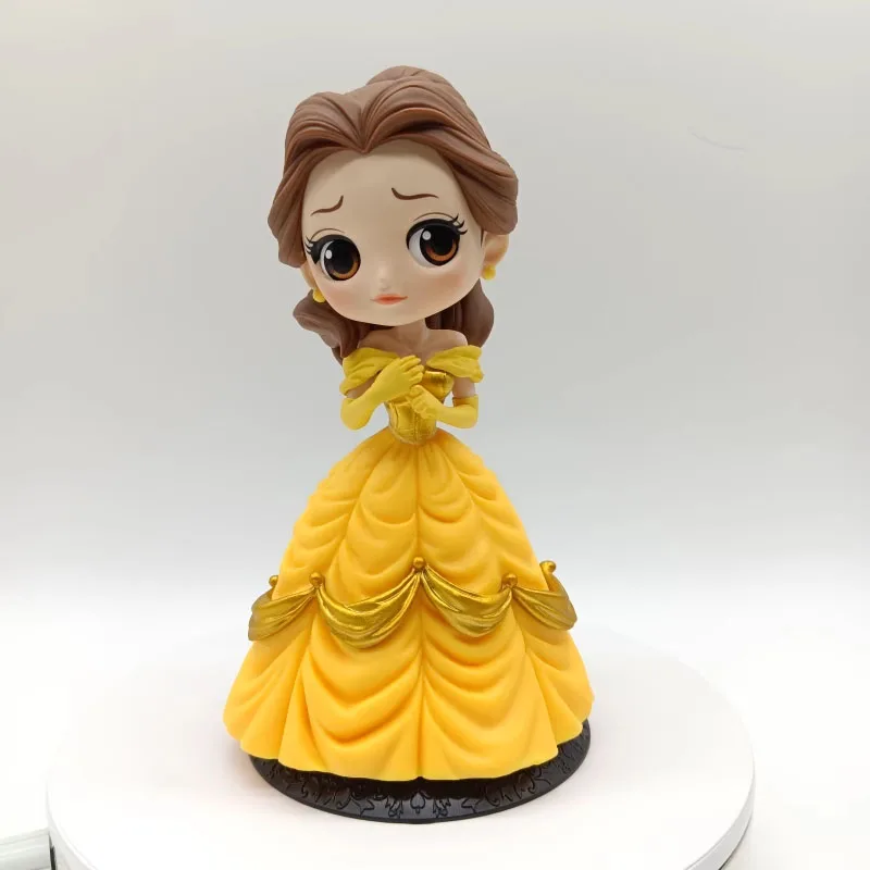 Disney La Bella y La Bestia princesa Bella figuras de acción de juguete Bella princesa Sweetiny figuras de Anime juguetes muñecas regalos para niños