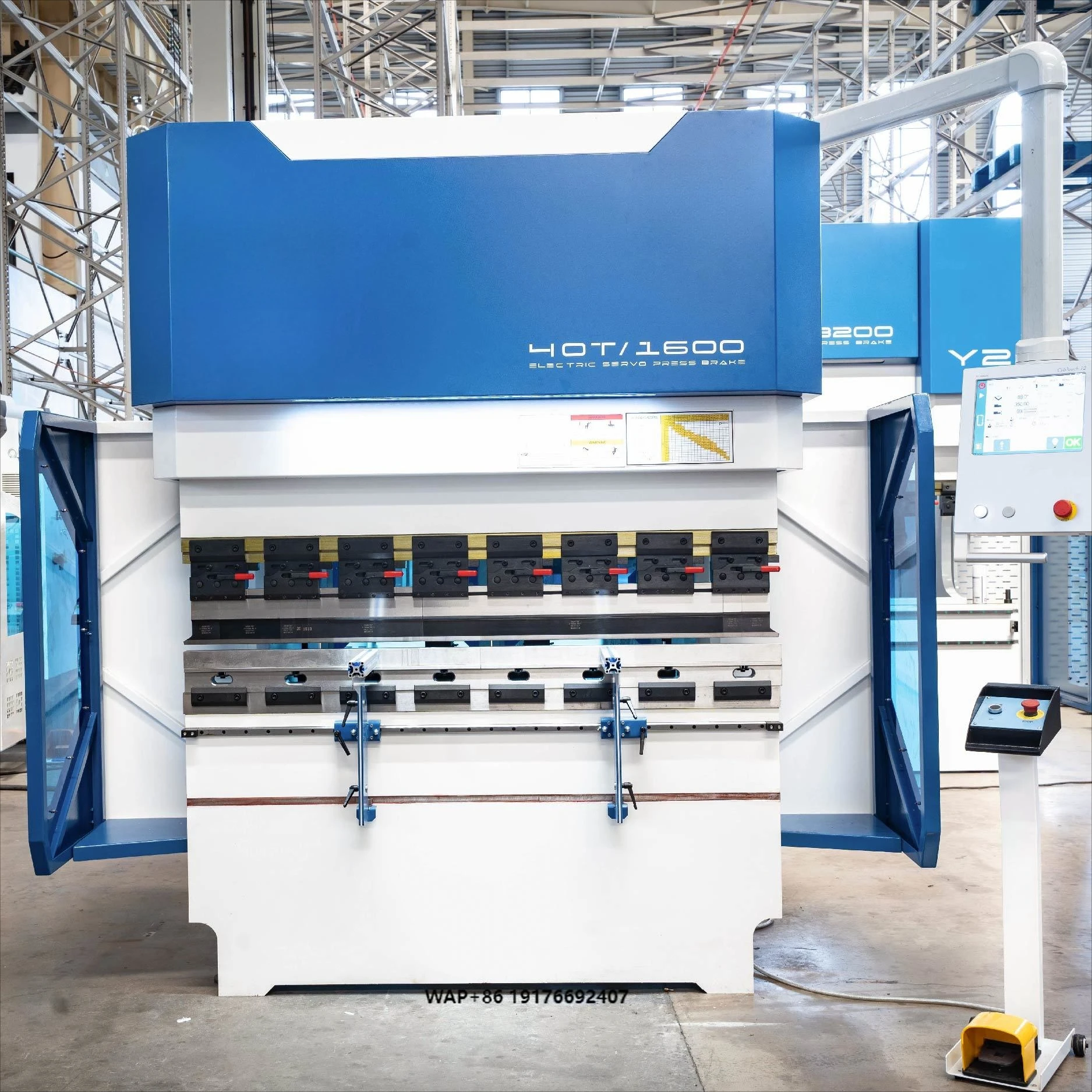 25tn 250kn 1500mm 1600 Sheet Metal Servo Motor Fast Bending Machine Cnc Smart Electric Press Brake Machine