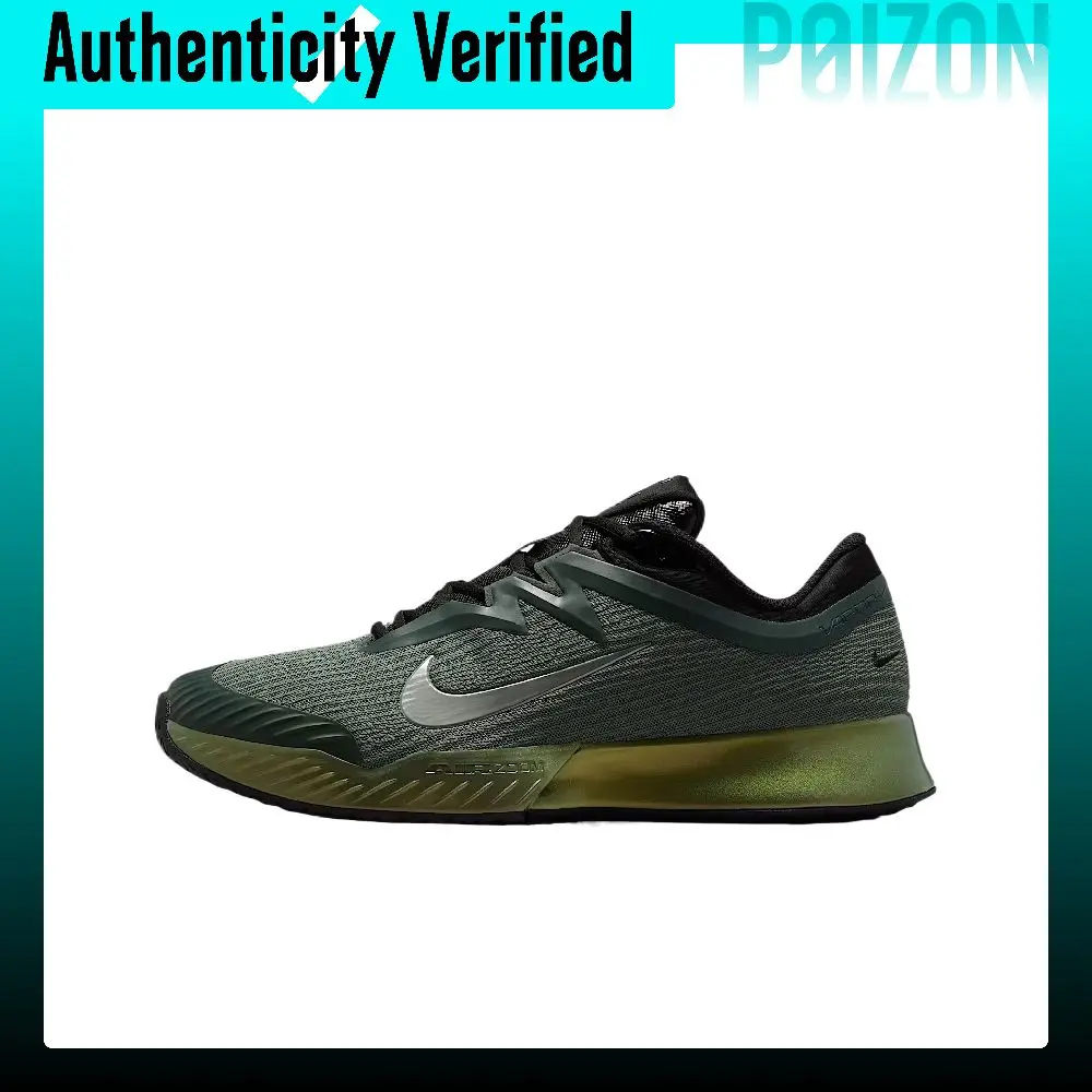 Nike Vapor Pro 3 Tennis Shoes Men's Low-top Green Camouflage/Pure Platinum/Black/Metal Gold IO3836-300