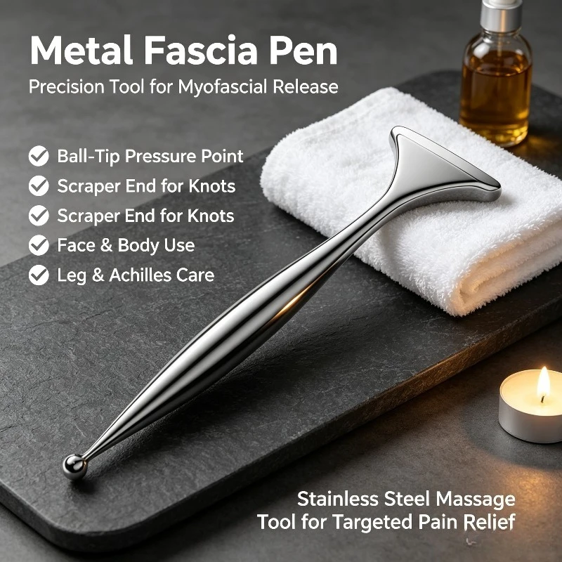 Fascia Pen Facial Fascia Knife Neck Massager Meridian Point Pen Pick Stick Point Pen Fascia Knife