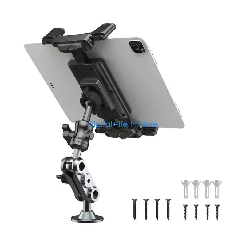 E06D Jointed Device Mount for Fixed Wall and Vehicle Screen Placement