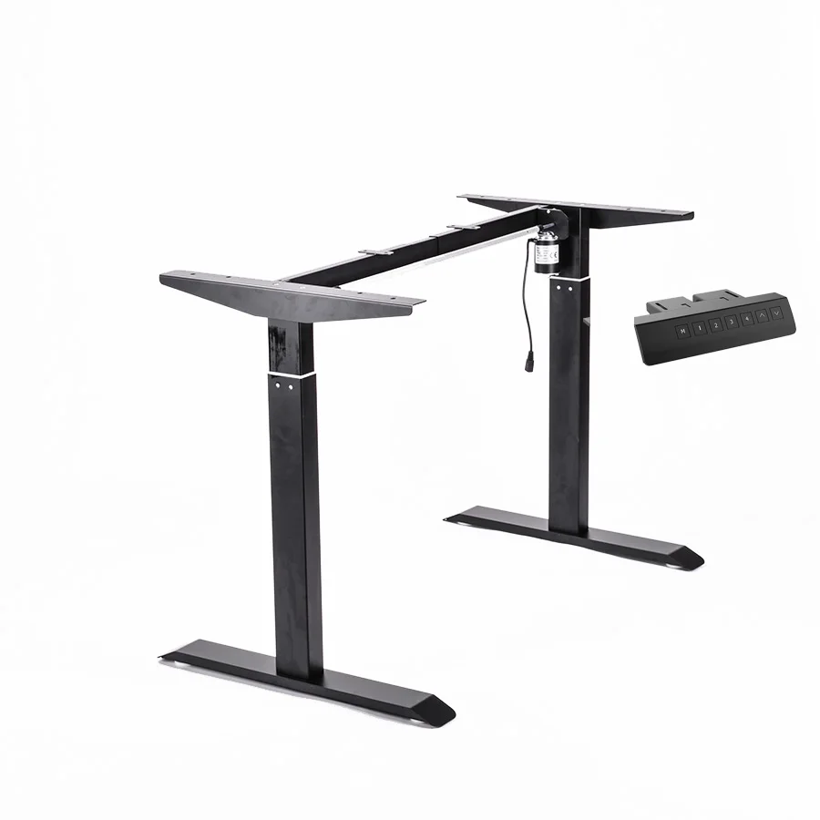 مكتب إلكتروني مدمج ذكي قائم مخصص قابل للتعديل للجلوس والوقوف مكاتب ارتفاع إطار مكتب قابل للتعديل #3