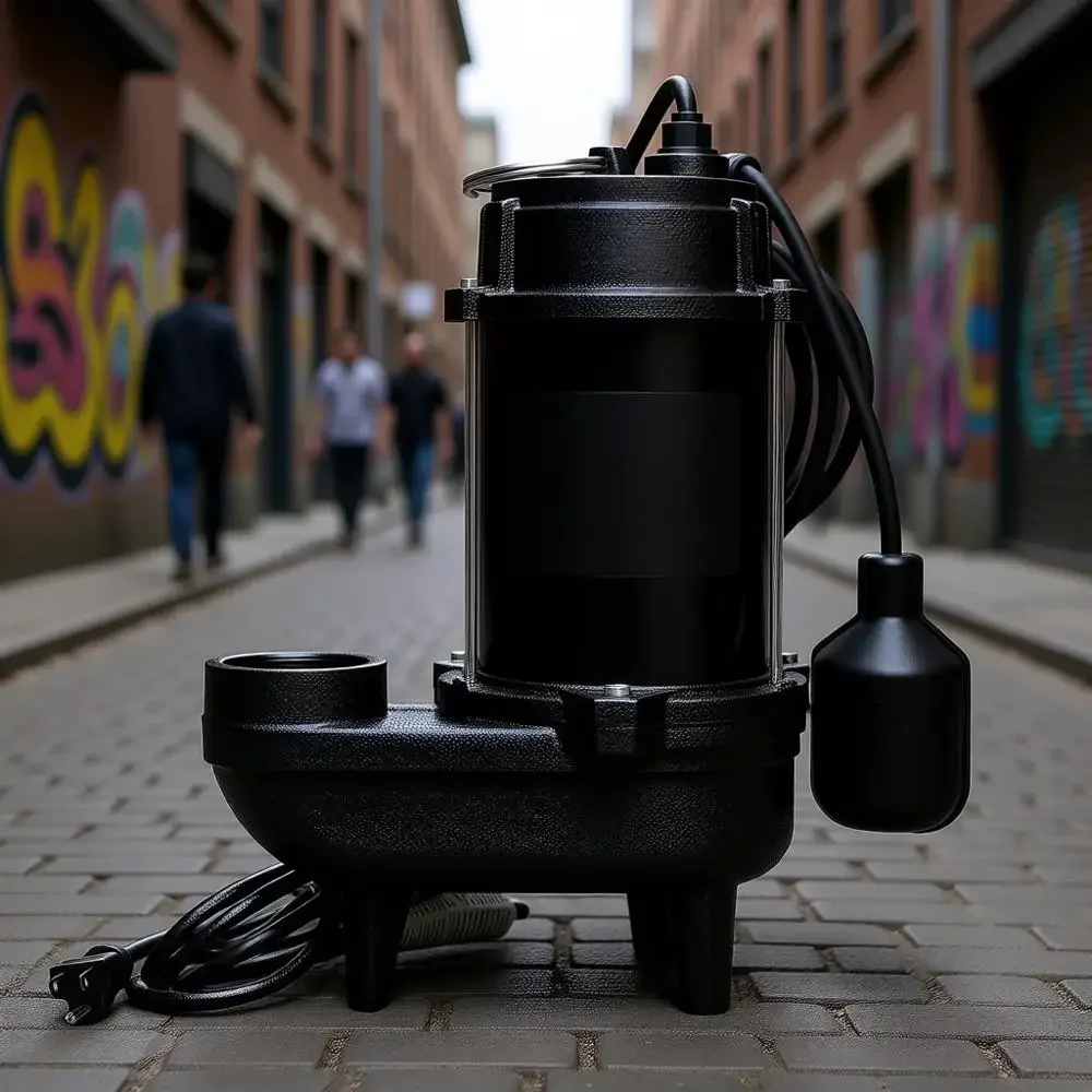 

Cast Iron 3/4 HP Submersible Sump Pump with Floating Switch and 10-Foot Power Cord