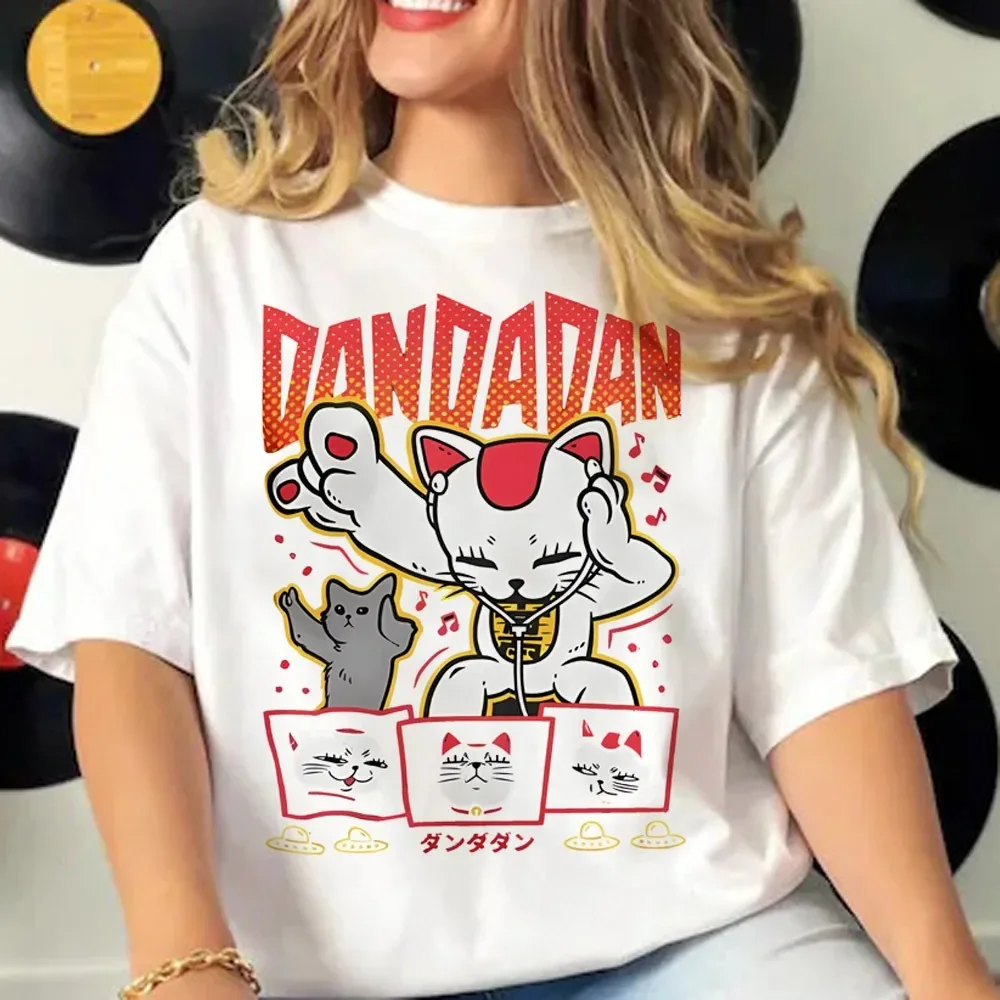 

Dandadan Okarun tshirt girl Trendy Breathable kawaii korean clothes 2000s t shirt aesthetic Comfortable hip hop streetwear