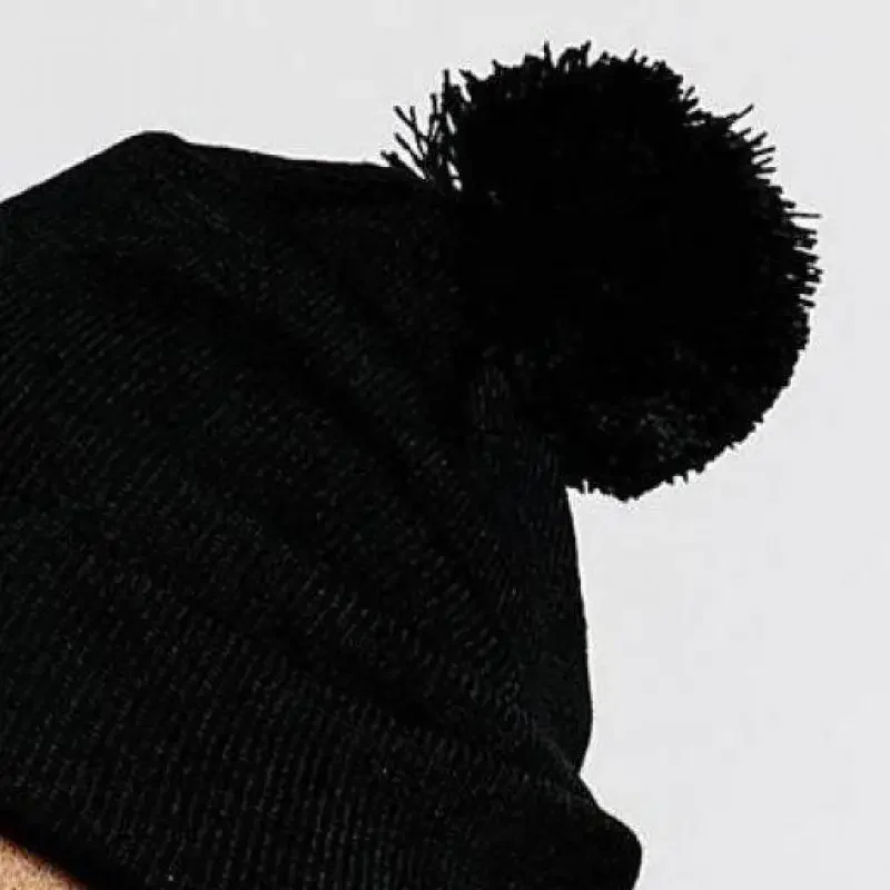 Knitted Cycling Hats For Women Men\'s Winter Hat Cap Unisex Beanies With Pompom Ball Women Skullies Warm Caps Gorros Bone Female